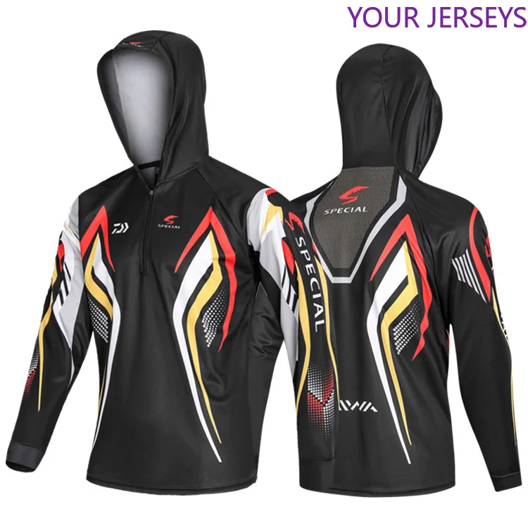 2023 Daiwa Clothing Summer Fishing Clothing Hooded Jacket Waterproof Quick-Drying Coat Fishing Shirt For Hiking Cycling Fishing
2023 Daiwa Clothing Summer Fishing Clothing Hooded Jacket Waterproof Quick-Drying Coat Fishing Shirt For Hiking Cycling Fishing