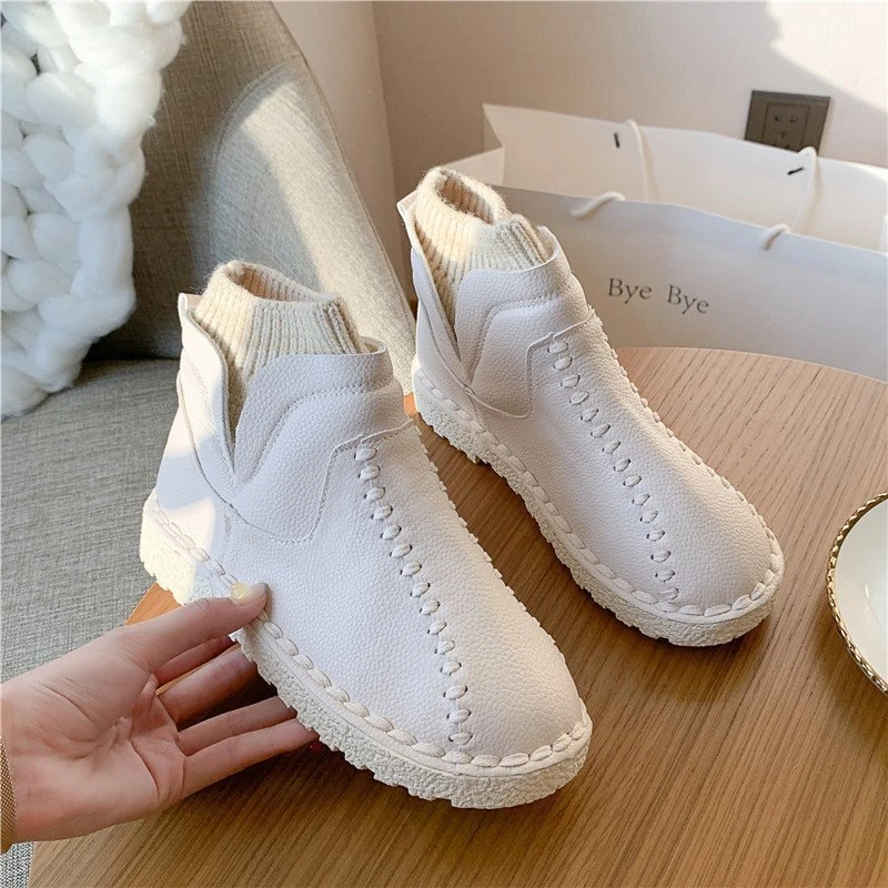 Women's winter warm snow boots Women's ankle boots Comfortable flat shoes Women's casual shoes
Women's winter warm snow boots Women's ankle boots Comfortable flat shoes Women's casual shoes