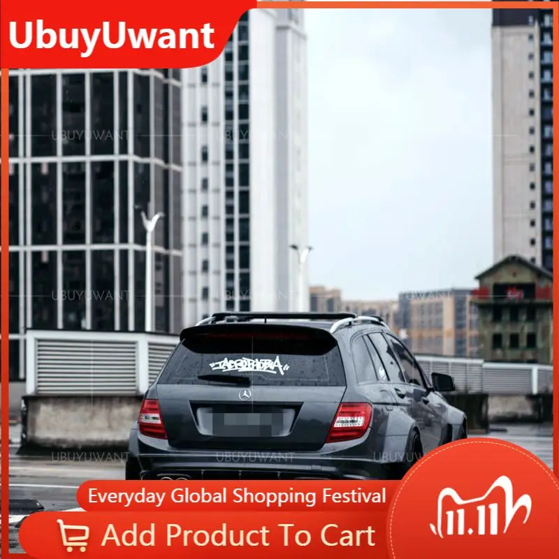 For W204 Mercedes Benz W204 C200 C300 C63 Estate / Wagon High Quality Carbon Fiber Roof Spoiler Car Rear Wing Spoiler 2010-2014
For W204 Mercedes Benz W204 C200 C300 C63 Estate / Wagon High Quality Carbon Fiber Roof Spoiler Car Rear Wing Spoiler 2010-2014