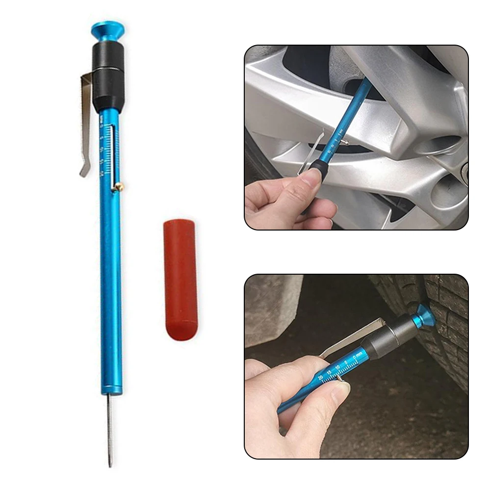 Brake Pad Thick Gauge 13.8cm Brand New High Quality Record Brake Pads Thick Detection Pen Gauge Measuring Tool
Brake Pad Thick Gauge 13.8cm Brand New High Quality Record Brake Pads Thick Detection Pen Gauge Measuring Tool