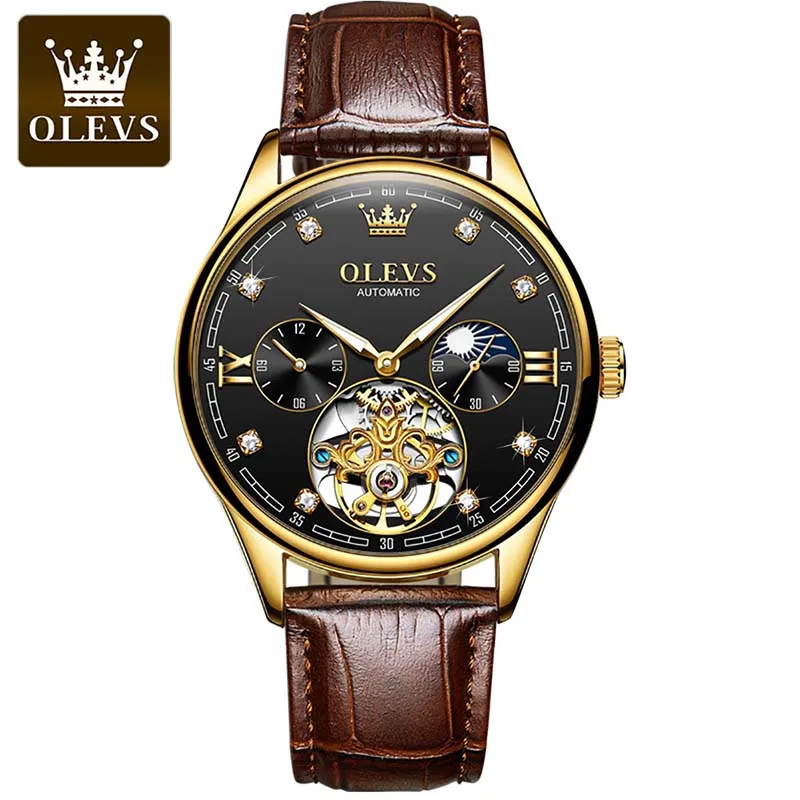 Мужские водонепроницаемые часы-скелетоны с кожаным ремешком
Мужские водонепроницаемые часы-скелетоны с кожаным ремешком