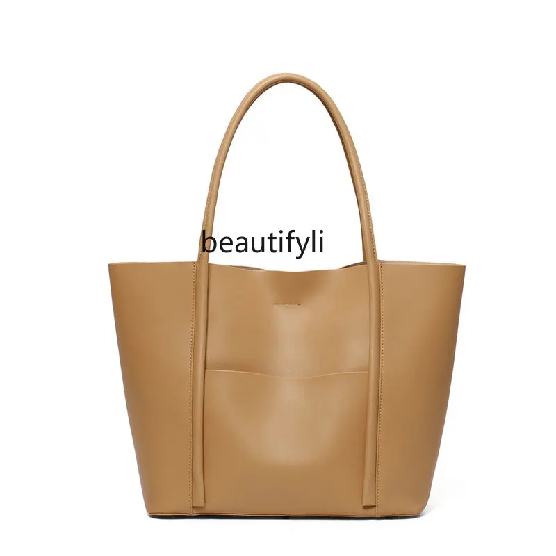 Универсальная Новая модная сумка на плечо yj, портативная большая сумка большой емкости, женская сумка из натуральной кожи для поездок 
Универсальная Новая модная сумка на плечо yj, портативная большая сумка большой емкости, женская сумка из натуральной кожи для поездок