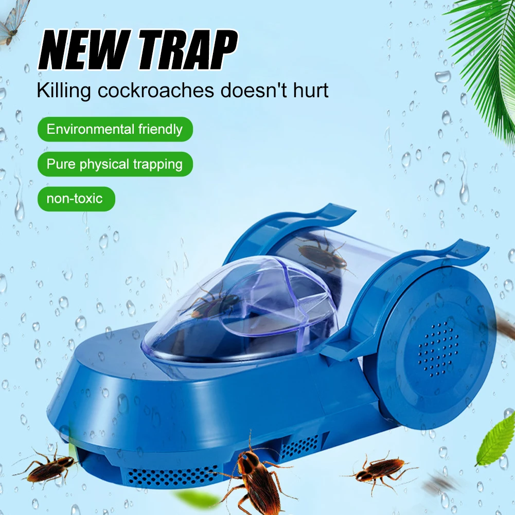 Cockroach Trap Cockroach Killer NonToxic with Roach Bait Anti Cockroach Killer Indoor Home Reusable Roach Traps Bug Insect Trap
Cockroach Trap Cockroach Killer NonToxic with Roach Bait Anti Cockroach Killer Indoor Home Reusable Roach Traps Bug Insect Trap