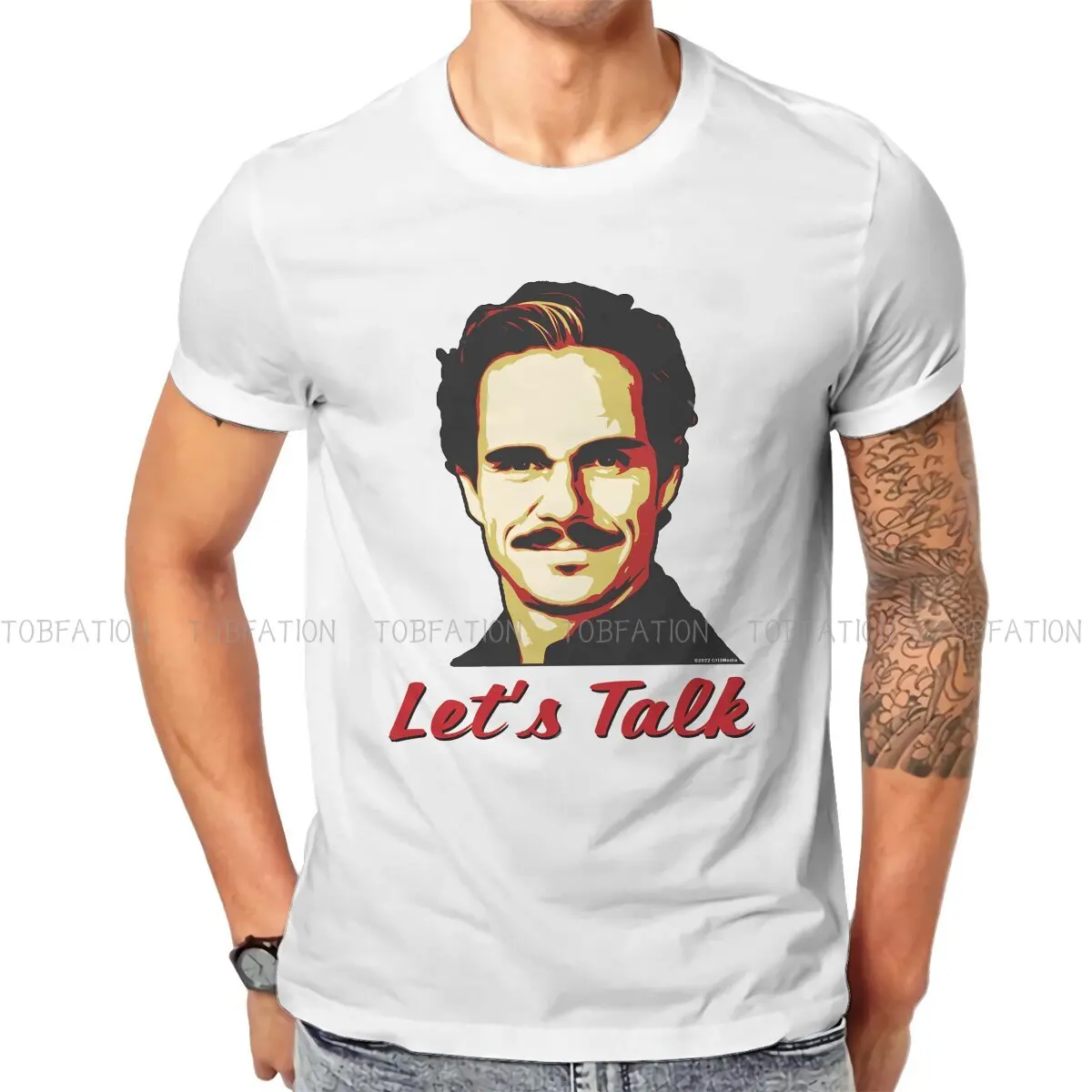 

Let's Talk Lalo Salamanca Essential Special TShirt Better Call Saul Jimmy TV Casual T Shirt Newest T-shirt For Adult