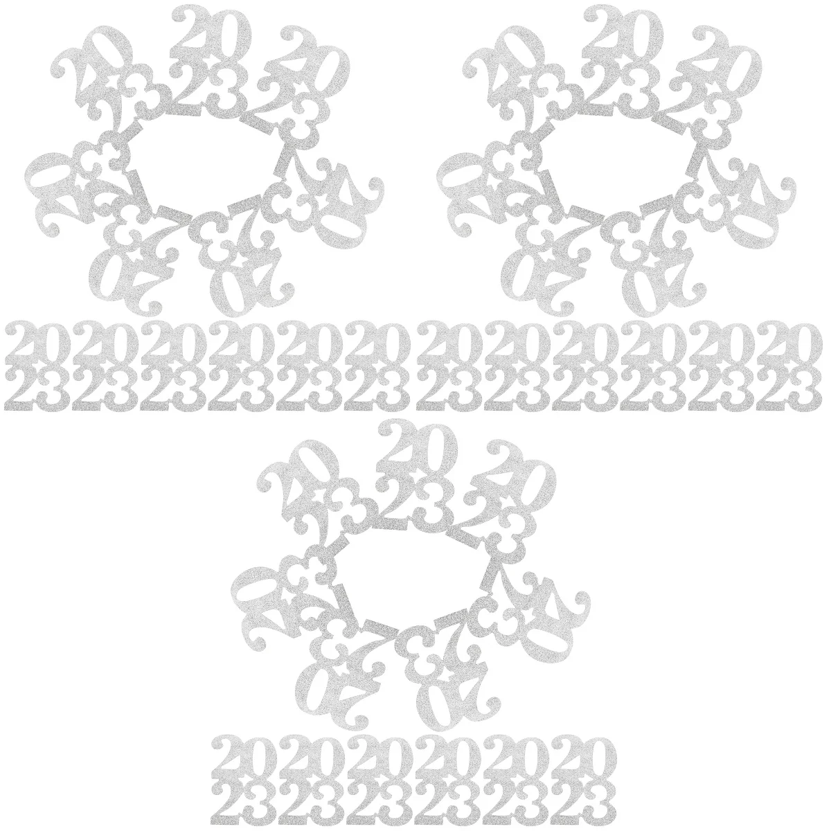 72 pcs DIY Reusable Table Centerpiece Large 2023 New Year 2023 Cutouts Signs Party Favor Tags Glitter 2023 Tags
72 pcs DIY Reusable Table Centerpiece Large 2023 New Year 2023 Cutouts Signs Party Favor Tags Glitter 2023 Tags