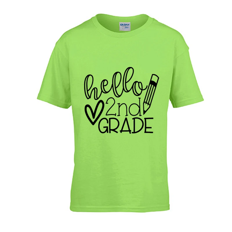 Hello Second Grade Shirt Second Grade Teacher 2nd Grade Shirts First Day of School Shirt Back To School Boys Clothes Cotton
Hello Second Grade Shirt Second Grade Teacher 2nd Grade Shirts First Day of School Shirt Back To School Boys Clothes Cotton