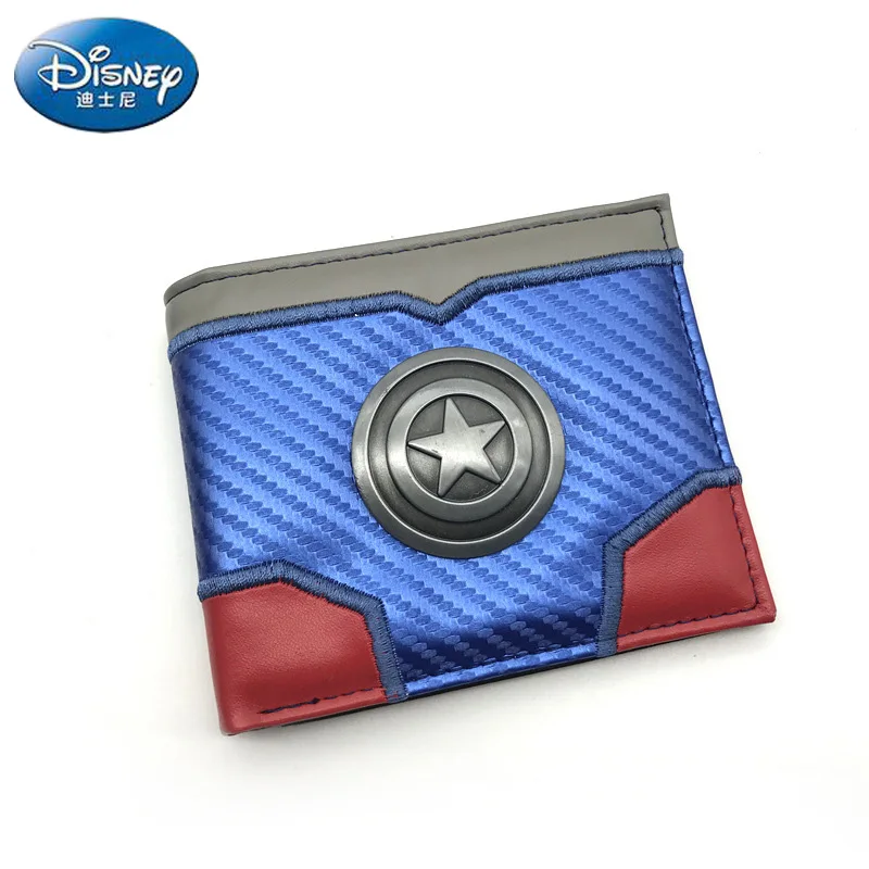 Disney Marvel New Captain America Men's Wallet PU Folding High Quality Large Capacity Boys Wallet Multi-card Slot Fashion Wallet
Disney Marvel New Captain America Men's Wallet PU Folding High Quality Large Capacity Boys Wallet Multi-card Slot Fashion Wallet