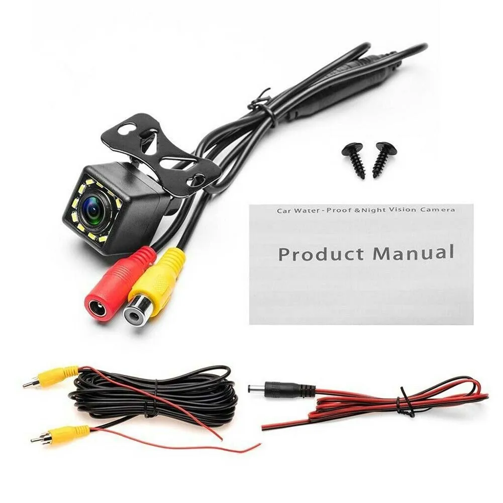 170 Degree Car Rear View Dashcam Backup Camera CMOS Waterproof Reverse CAM Kit Car Accessories Parkassist
170 Degree Car Rear View Dashcam Backup Camera CMOS Waterproof Reverse CAM Kit Car Accessories Parkassist