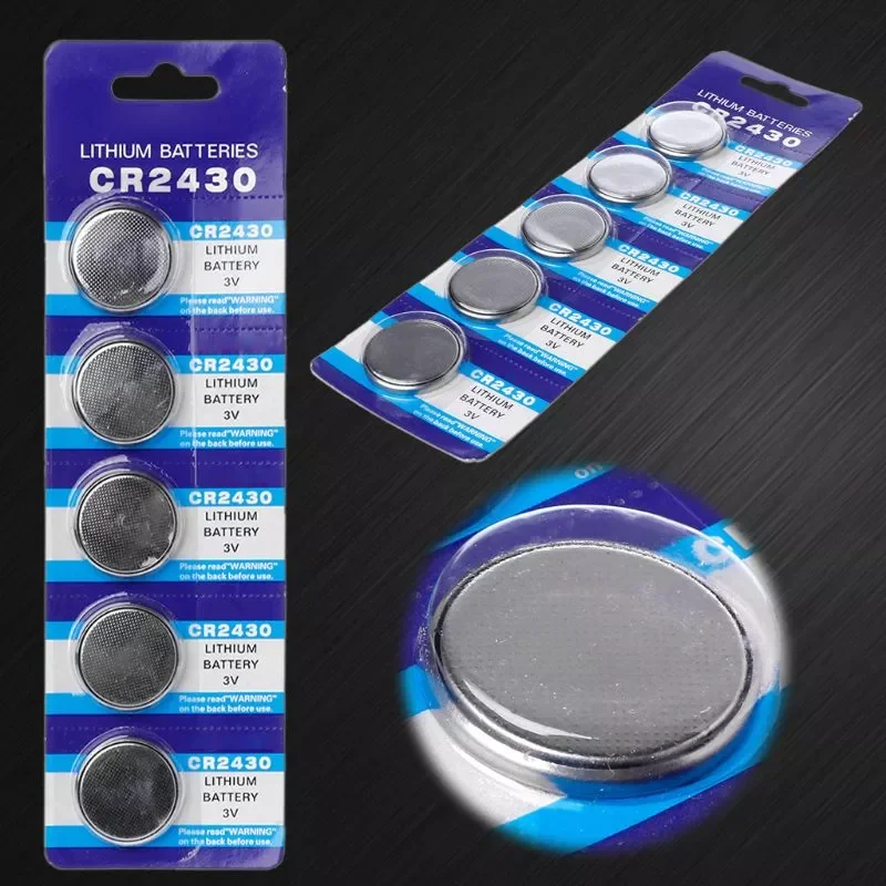 2023NEW Button Battery CR2430 3V Electronic Lithium Coin Cell Batteries DL2430 BR2430 ECR2430 KL2430 EE6229 Watch Toy Headphone 
2023NEW Button Battery CR2430 3V Electronic Lithium Coin Cell Batteries DL2430 BR2430 ECR2430 KL2430 EE6229 Watch Toy Headphone