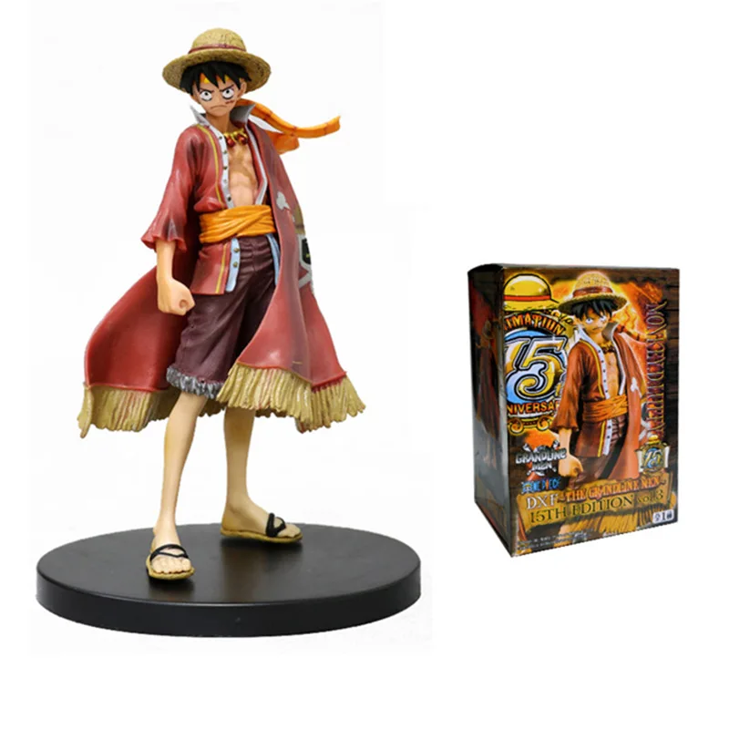 18CM Japan Anime One Piece Figure red shawl Monkey D Luffy Figurine Luffy Action Figure Collection Model Toys doll kids gift
18CM Japan Anime One Piece Figure red shawl Monkey D Luffy Figurine Luffy Action Figure Collection Model Toys doll kids gift