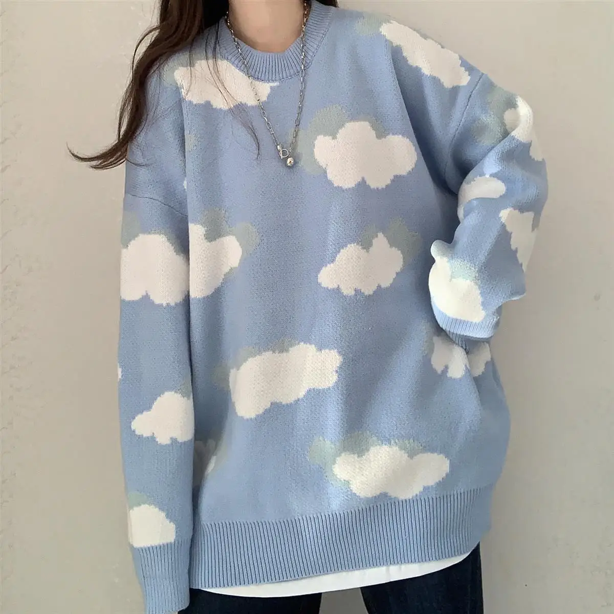 Sweaters Women Harajuku Lovely Chic Preppy Simple Soft Loose Autumn Spring Teens Knitwear Casual Fashion Korean Girls Pullover
Sweaters Women Harajuku Lovely Chic Preppy Simple Soft Loose Autumn Spring Teens Knitwear Casual Fashion Korean Girls Pullover