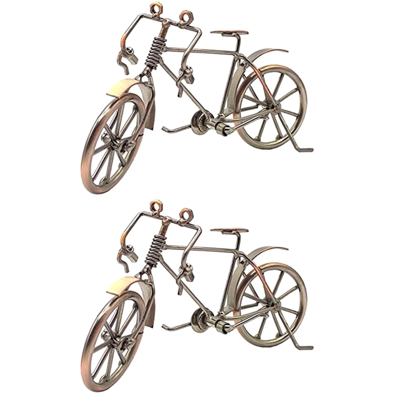 2 Pcs Bicycle Model Retro Bicycle Model Iron Art Bicycle Model Metal Bike Home Desktop Decoration Ornaments
2 Pcs Bicycle Model Retro Bicycle Model Iron Art Bicycle Model Metal Bike Home Desktop Decoration Ornaments
