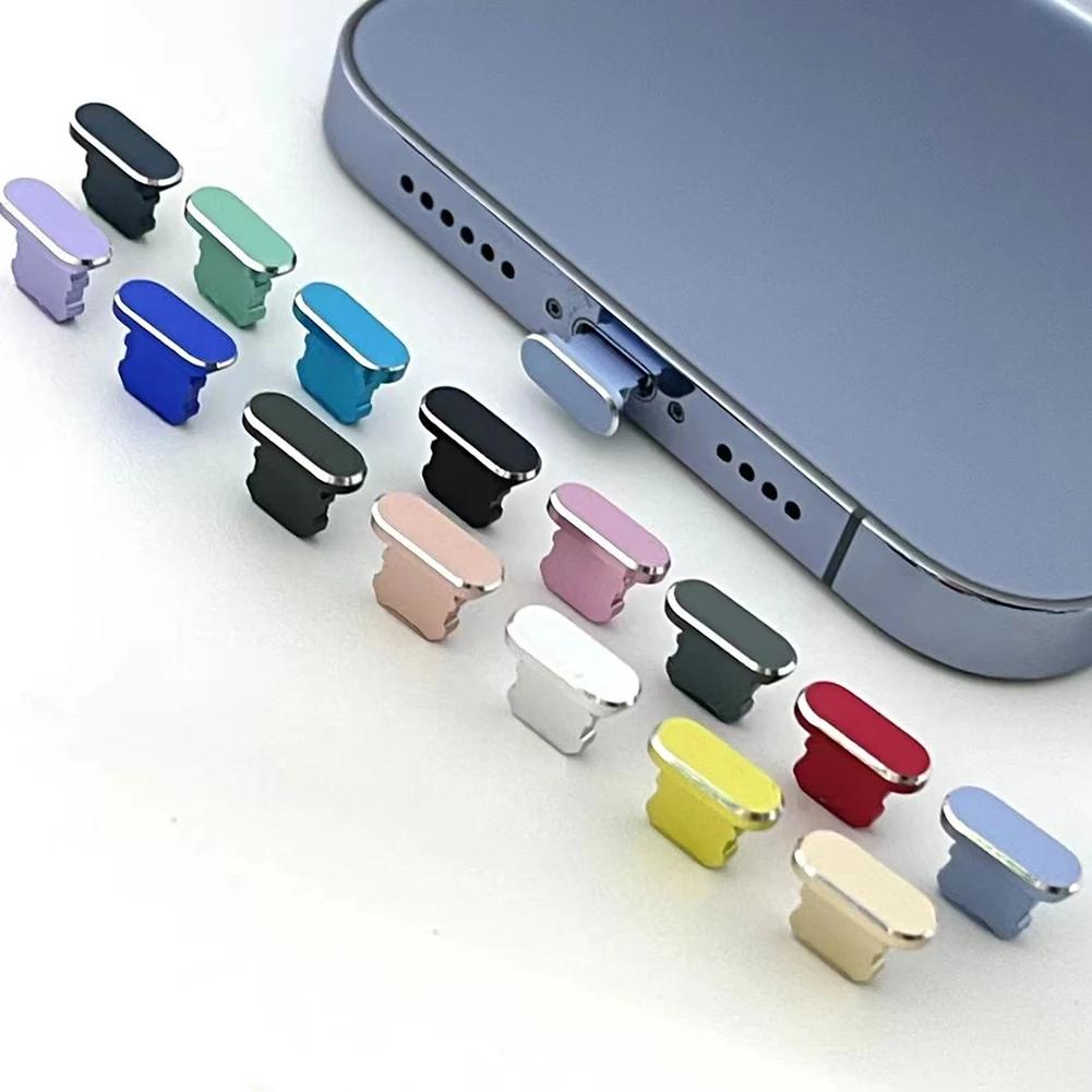 Aluminum Alloy Anti Dust Charger Dock Plug Stopper Cap Cover For Iphone 13Pro Max Mobile Phone Accessories Charging Port Protect
Aluminum Alloy Anti Dust Charger Dock Plug Stopper Cap Cover For Iphone 13Pro Max Mobile Phone Accessories Charging Port Protect