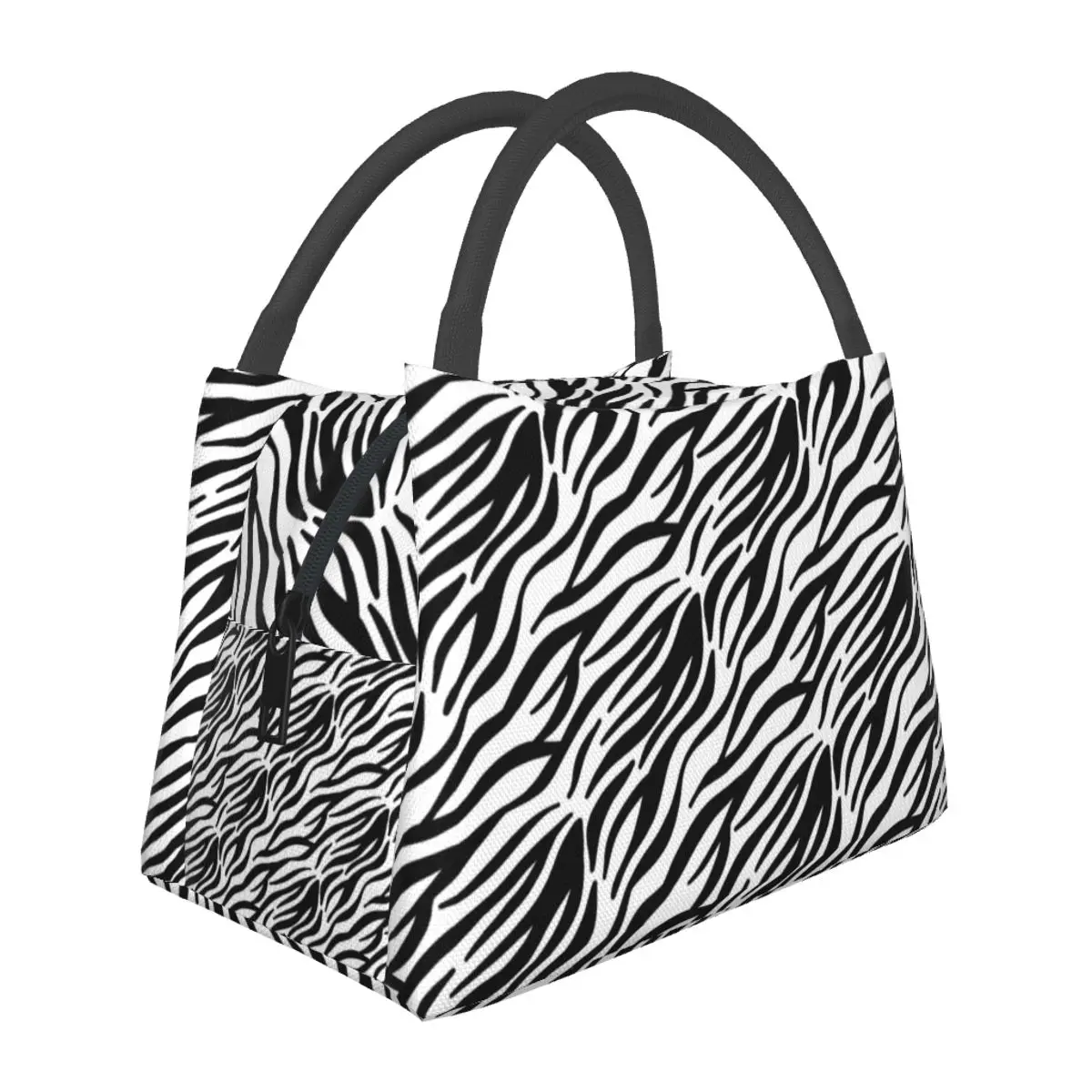 Black And White Zebra Lunch Bag Stripes Print Outdoor Picnic Lunch Box Funny Print Thermal Tote Handbags Waterproof Cooler Bag
Black And White Zebra Lunch Bag Stripes Print Outdoor Picnic Lunch Box Funny Print Thermal Tote Handbags Waterproof Cooler Bag