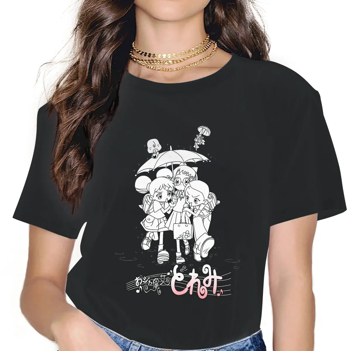 Rain Women Tshirts Ojamajo Doremi Aesthetic Vintage Female Clothing Cotton Graphic Clothes
Rain Women Tshirts Ojamajo Doremi Aesthetic Vintage Female Clothing Cotton Graphic Clothes