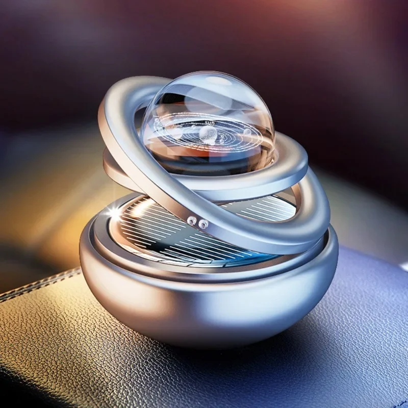 Car Double-ring Suspended Crystal Ball Car Solar Ornaments Rotating Aromatherapy Perfume Ornaments Creative Ornaments
Car Double-ring Suspended Crystal Ball Car Solar Ornaments Rotating Aromatherapy Perfume Ornaments Creative Ornaments