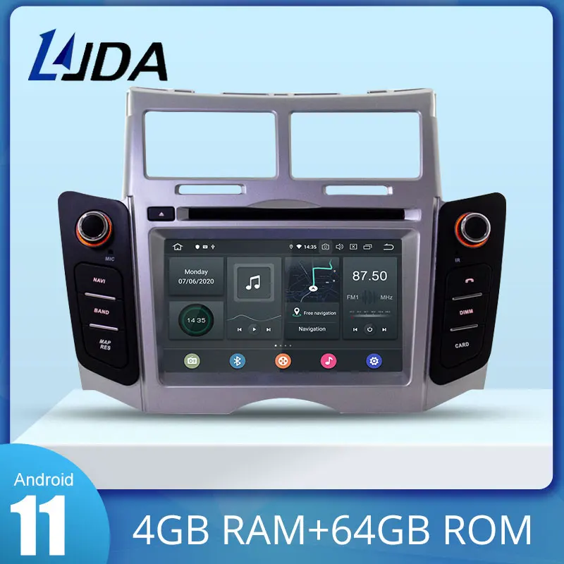 LJDA Android Car DVD Player For Toyota Yaris 2005-2011 Wifi GPS Navigation Stereo 2 Din Car Radio 4G+64G Multimedia DSP IPS
LJDA Android Car DVD Player For Toyota Yaris 2005-2011 Wifi GPS Navigation Stereo 2 Din Car Radio 4G+64G Multimedia DSP IPS