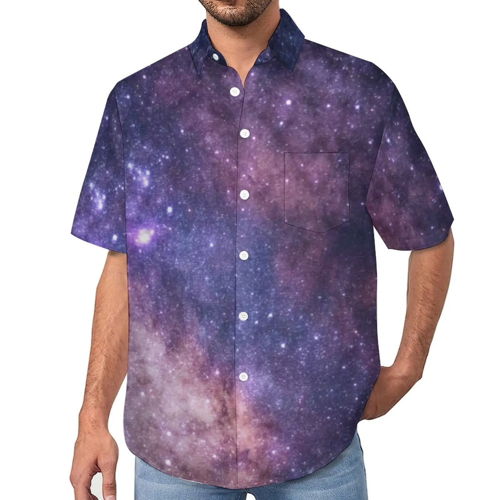 Galaxy Star Print Blouses Man Nebula Planets Stars Casual Shirts Summer Short Sleeves Custom Vintage Oversize Beach Shirt Gift
Galaxy Star Print Blouses Man Nebula Planets Stars Casual Shirts Summer Short Sleeves Custom Vintage Oversize Beach Shirt Gift