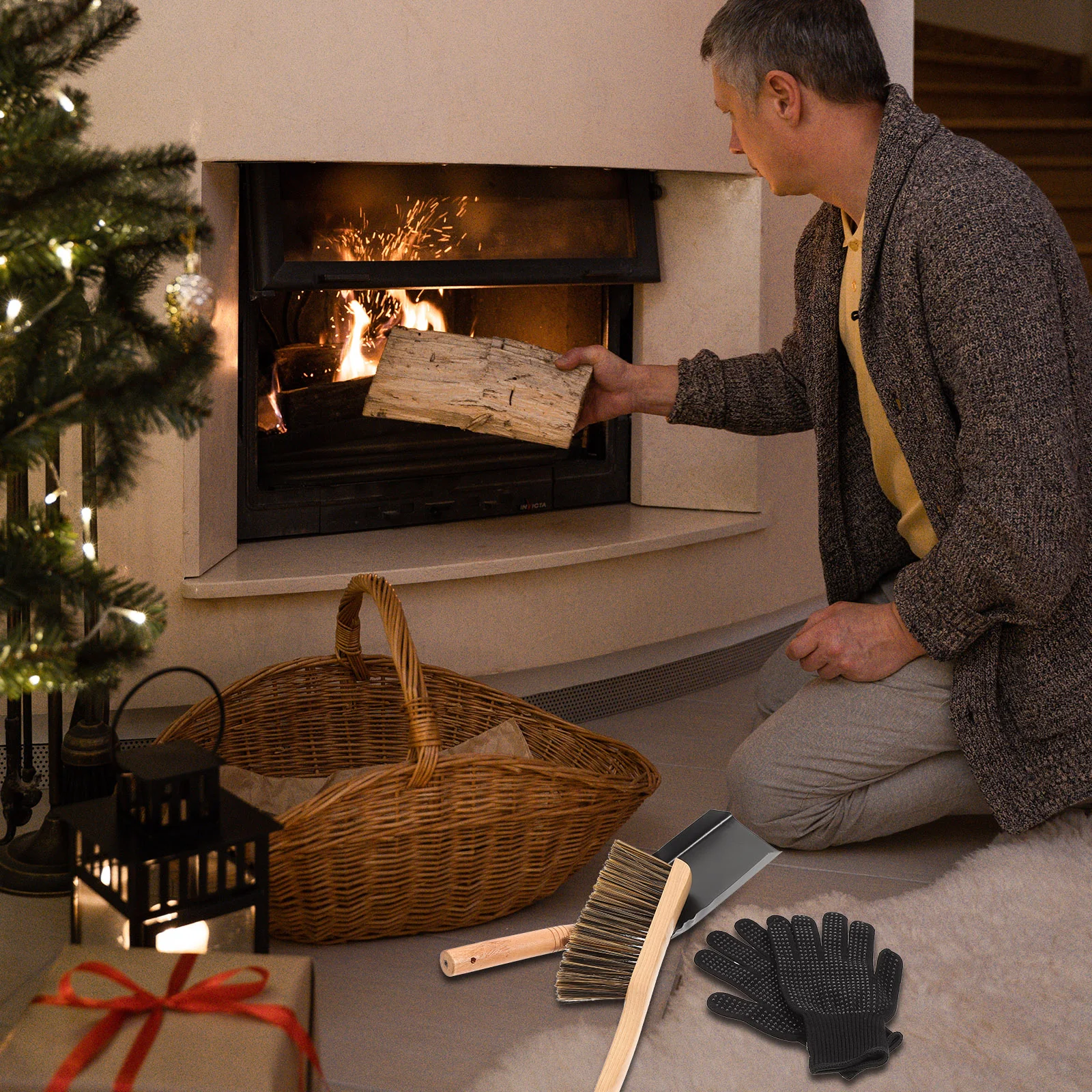 Shovel Welding Gloves Hearth Brush Set Fireplace Cleaning Brush Stove Coals Shovel Hearth Cleaning Kit Grill BBQ Glove
Shovel Welding Gloves Hearth Brush Set Fireplace Cleaning Brush Stove Coals Shovel Hearth Cleaning Kit Grill BBQ Glove