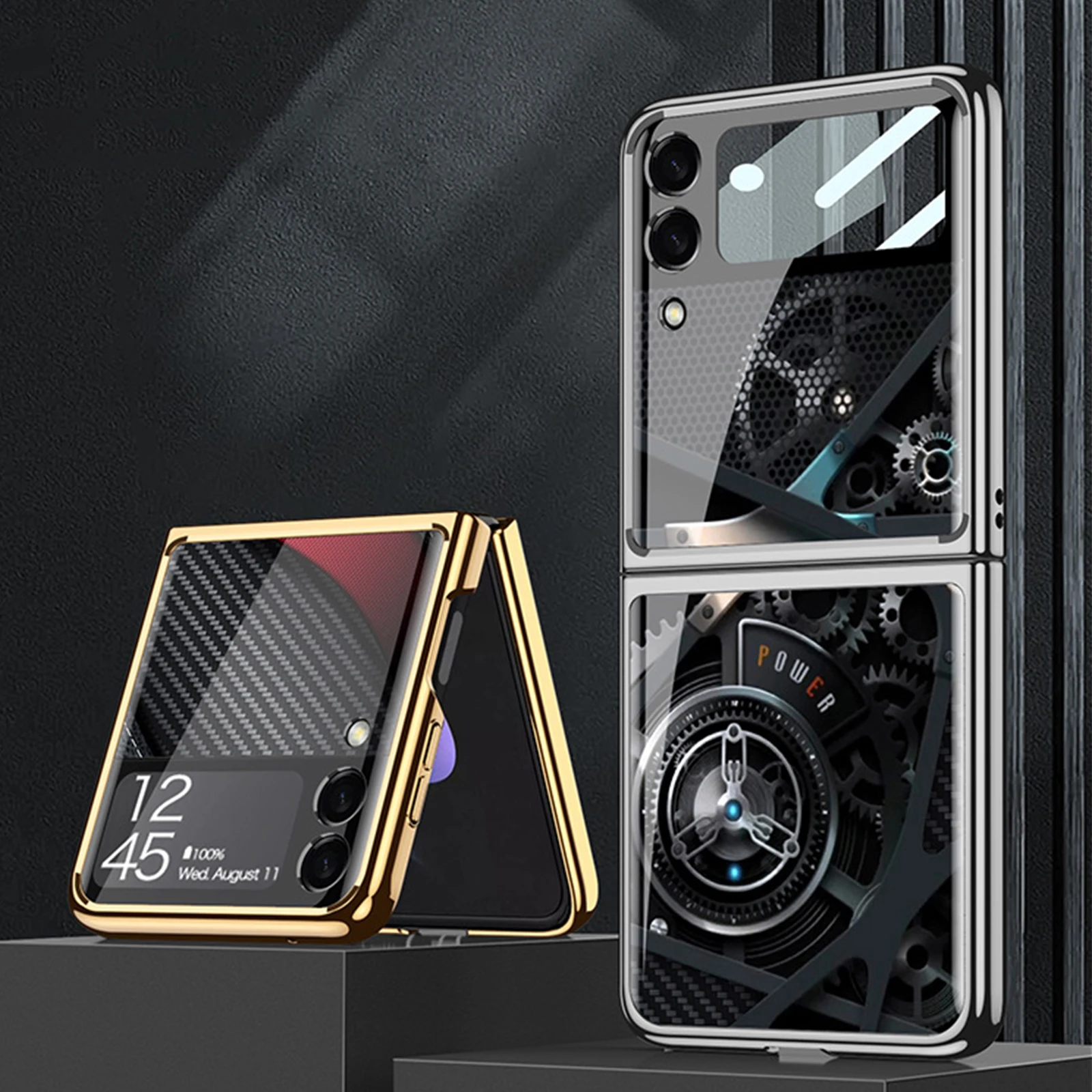 Plating Tempered Glass Case for Samsung Galaxy Z Flip 3 5G Cases Integrated Shell Membrane Full Camera Protection Z Flip3 Cover
Plating Tempered Glass Case for Samsung Galaxy Z Flip 3 5G Cases Integrated Shell Membrane Full Camera Protection Z Flip3 Cover