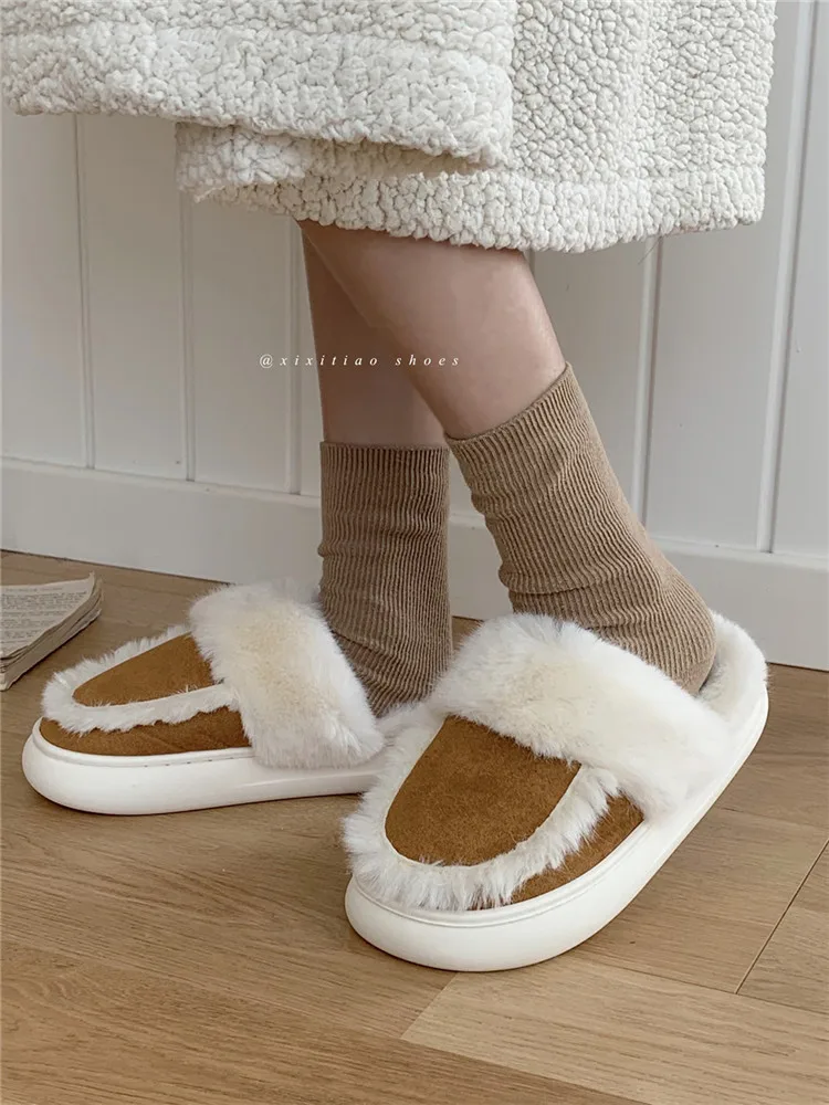 Fashion Couple Cotton Slippers Man Women Soft And Thick Bottom In Winter Warm Plush Home Slipper Shoes For Men And Women
Fashion Couple Cotton Slippers Man Women Soft And Thick Bottom In Winter Warm Plush Home Slipper Shoes For Men And Women