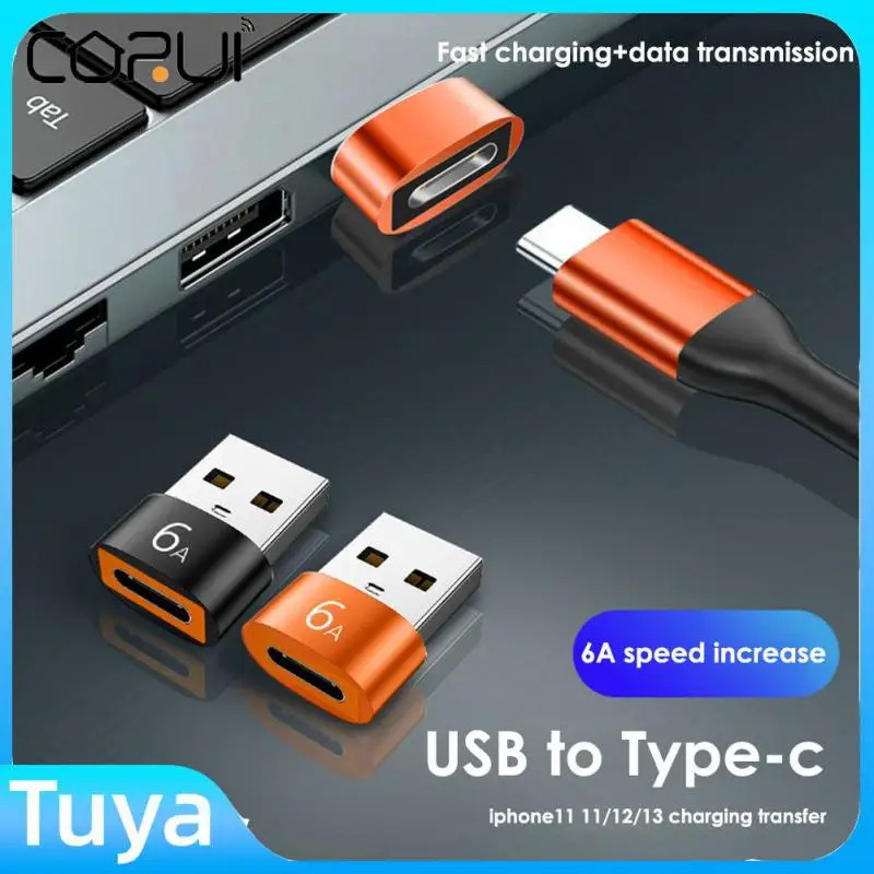 6A USB3.0 OTG Adapter Female To Male Converter Charging Mini Connector Adaptor High-speed C To A Adapters PC Laptop Mobile Phone
6A USB3.0 OTG Adapter Female To Male Converter Charging Mini Connector Adaptor High-speed C To A Adapters PC Laptop Mobile Phone