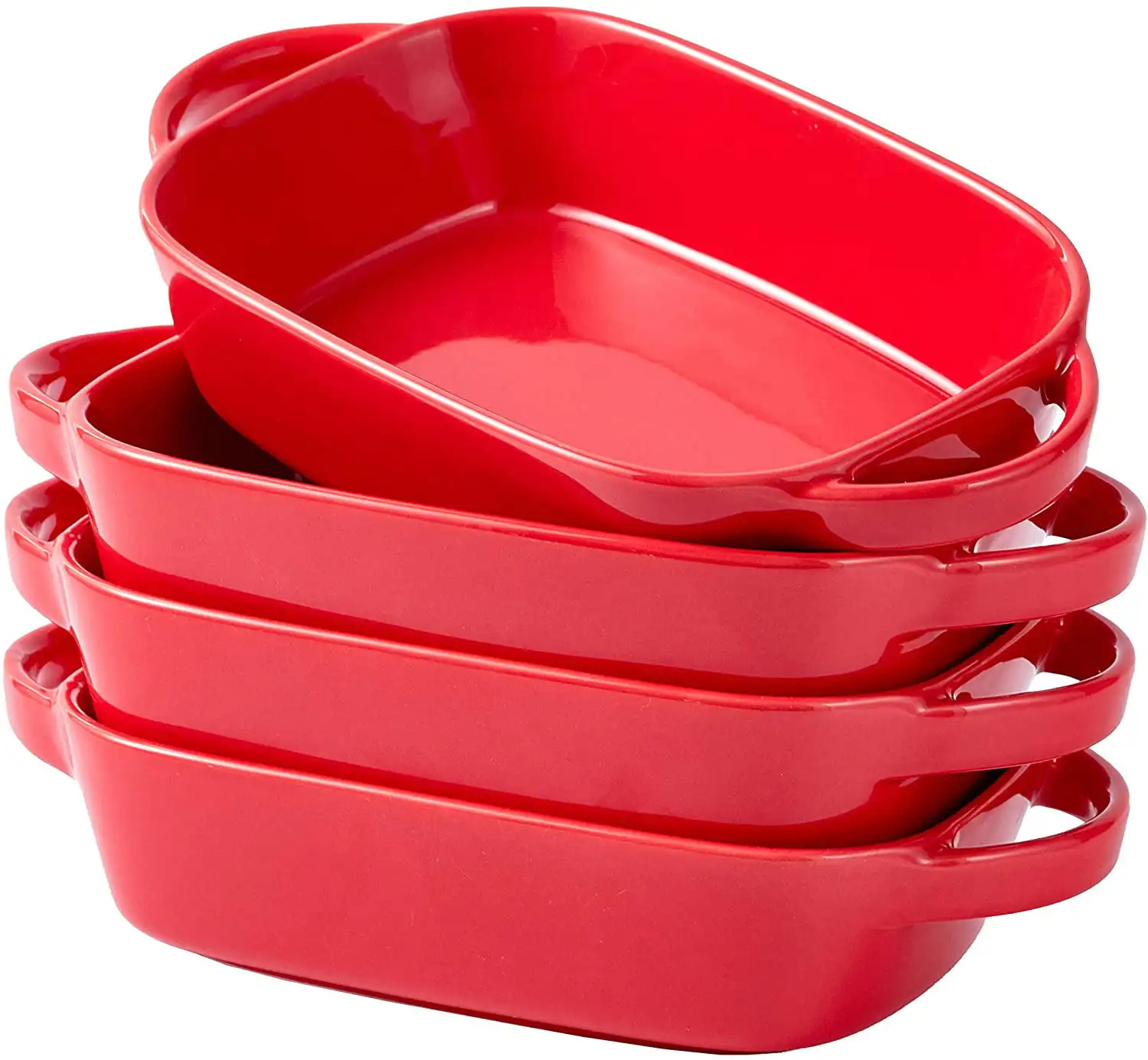 Set Of 4 Porcelain 7"x5" Baking Dish Oven Safe Roasting Lasagna Pan Small Casserole
Set Of 4 Porcelain 7"x5" Baking Dish Oven Safe Roasting Lasagna Pan Small Casserole