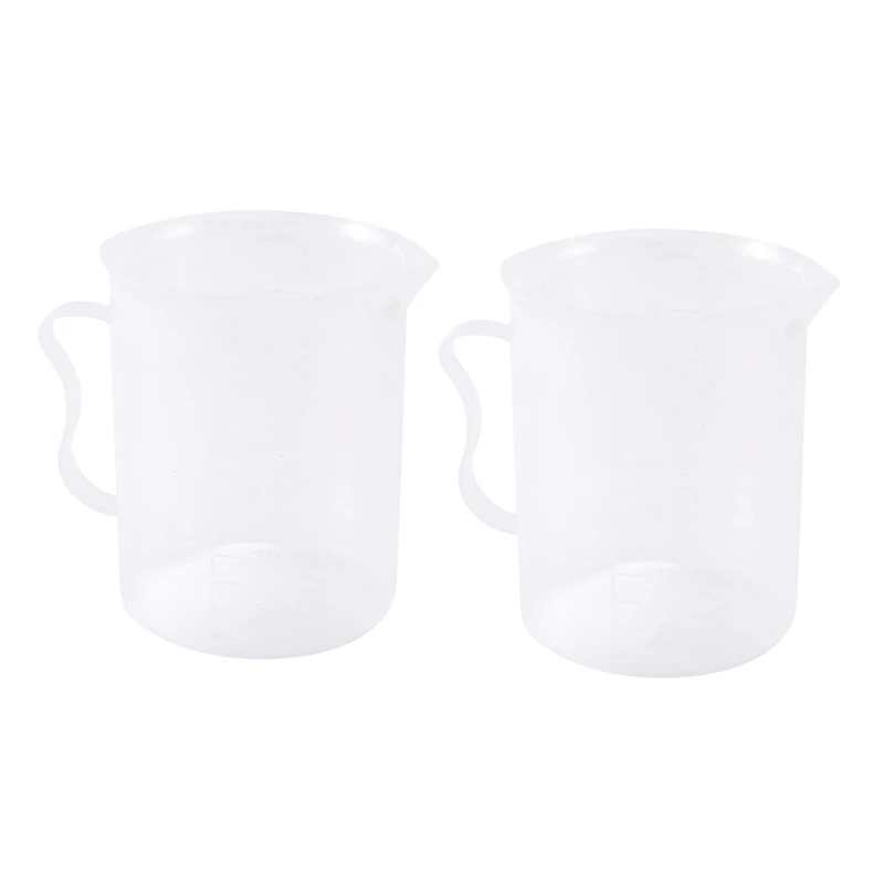 2X Measuring Jug 250ML Graduated Beaker Clear White Plastic Cup
2X Measuring Jug 250ML Graduated Beaker Clear White Plastic Cup