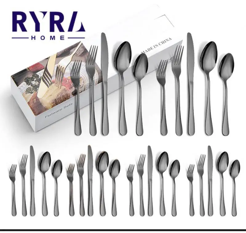 Набор столовых приборов из нержавеющей стали, 30 шт.
Набор столовых приборов из нержавеющей стали, 30 шт.