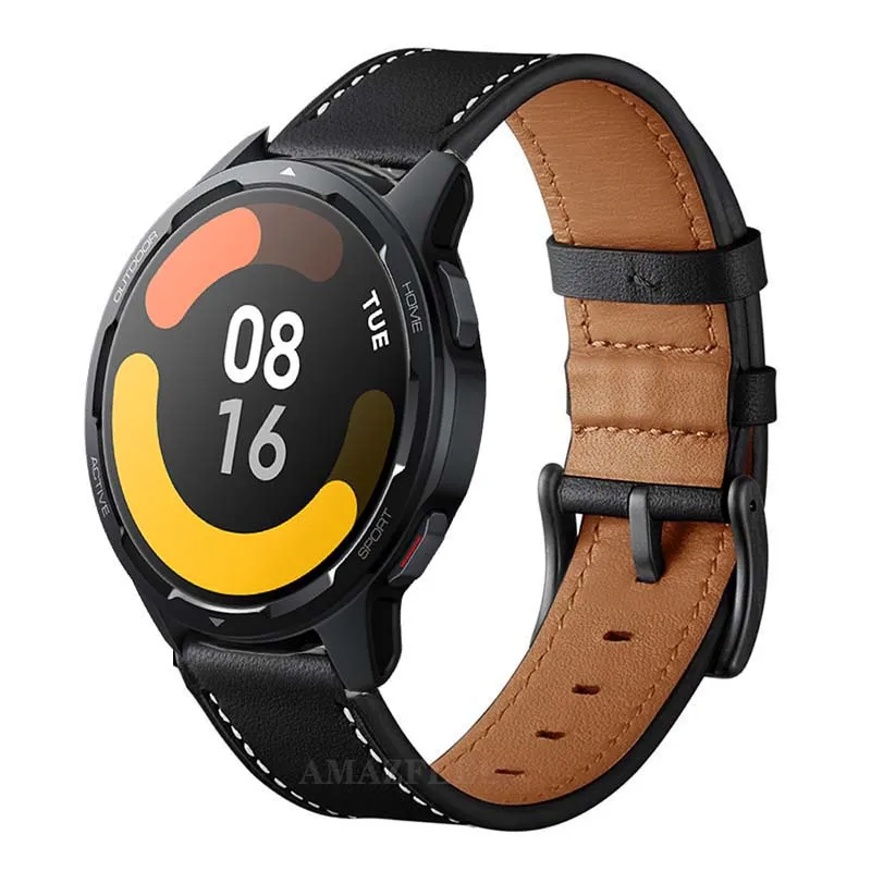 High-quality Genuine Leather Watch Bands For Xiaomi Mi Watch S1 active MI watch color 2 Replacement band Mi Watch S1 Wrist strap
High-quality Genuine Leather Watch Bands For Xiaomi Mi Watch S1 active MI watch color 2 Replacement band Mi Watch S1 Wrist strap