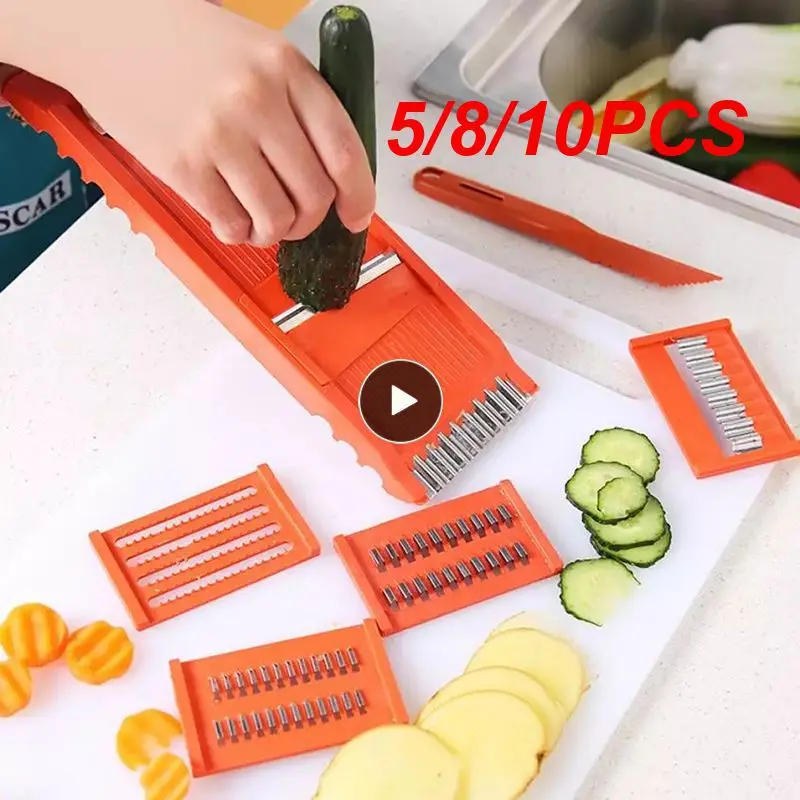 5/8/10PCS Creative Onion Dicer Useful Fruit Slicer Adjustable Stainless Steel Potato Peeler Kitchen Tools And Gadgets /set
5/8/10PCS Creative Onion Dicer Useful Fruit Slicer Adjustable Stainless Steel Potato Peeler Kitchen Tools And Gadgets /set