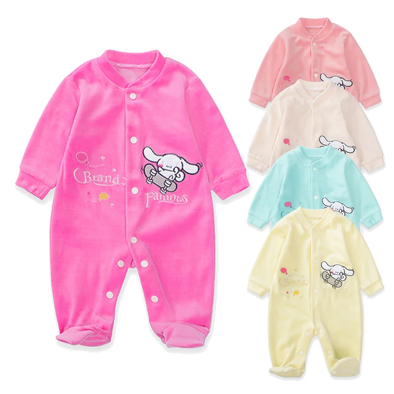 2020 pure cotton Baby Boy Clothes Cartoon Design Long Sleeve Newborn Girl Rompers Velvet Full Overalls Toddler Costume
2020 pure cotton Baby Boy Clothes Cartoon Design Long Sleeve Newborn Girl Rompers Velvet Full Overalls Toddler Costume