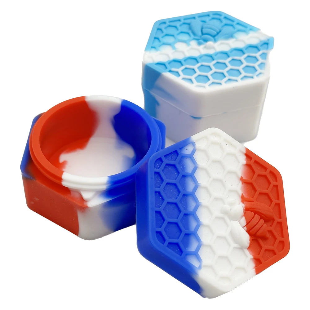 Silicone Wax Jar Box Bee Style for Oil Wax Box Dab Cigarette Cream Easy To Hold and Carry Herb Container
Silicone Wax Jar Box Bee Style for Oil Wax Box Dab Cigarette Cream Easy To Hold and Carry Herb Container
