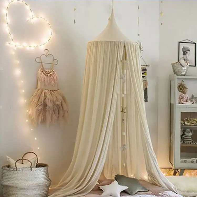 Princess Bed Canopy Mosquito Net for Kids Baby Crib, Round Dome Indoor Outdoor Castle Play Tent Hanging House Decoration Readin
Princess Bed Canopy Mosquito Net for Kids Baby Crib, Round Dome Indoor Outdoor Castle Play Tent Hanging House Decoration Readin