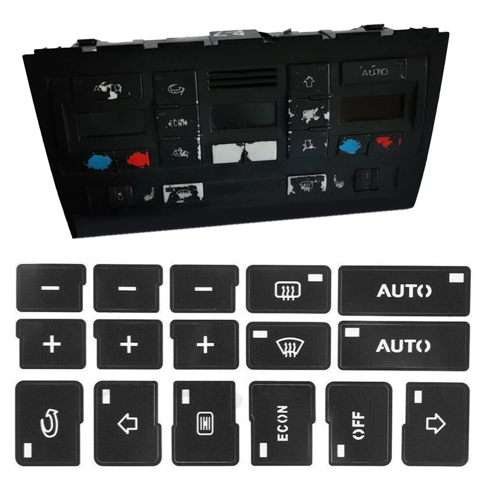 Car AC Dash Button Sticker For A4 B6 B7 AC Climate Control Button Repair Restoration Decals Stickers Interior Parts
Car AC Dash Button Sticker For A4 B6 B7 AC Climate Control Button Repair Restoration Decals Stickers Interior Parts