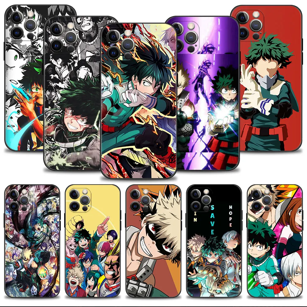 Etui Coque Capa Fundas For iPhone 14 XS 12 XR 13 Pro Max X 8 Plus 11 7 Mini 5 6 SE2022 5S SE SE2 My Hero Academia
Etui Coque Capa Fundas For iPhone 14 XS 12 XR 13 Pro Max X 8 Plus 11 7 Mini 5 6 SE2022 5S SE SE2 My Hero Academia