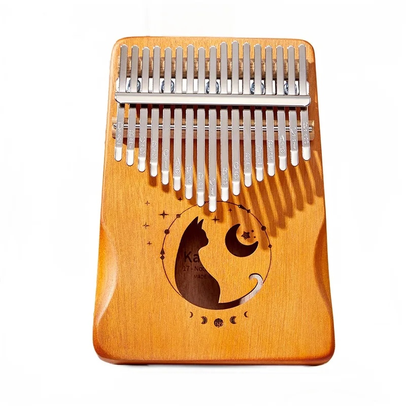 Kalimba 17 Key Moon Cat Gradient Color Thumb Piano Mahogany Professional Finger Piano Beginners Instrument With Tuning Hammer
Kalimba 17 Key Moon Cat Gradient Color Thumb Piano Mahogany Professional Finger Piano Beginners Instrument With Tuning Hammer