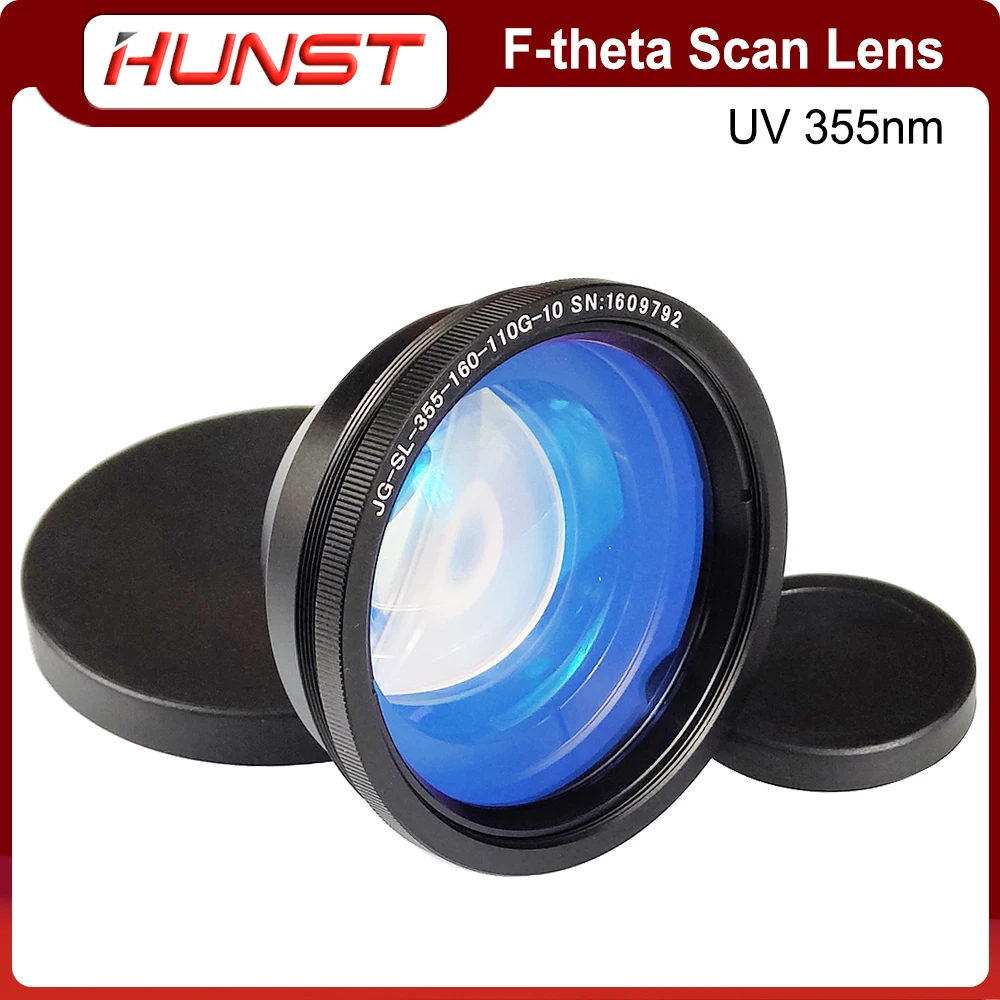 

HUNST 355nm UV F-theta Lens 70*70/110*110/175*175/200*200/300*300mm Working Area M85 Mount Thread for UV Galvo Marking System