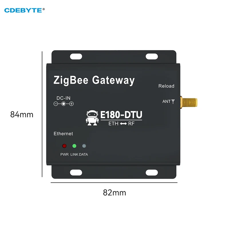 Zigbee3.0 Wireless Transmission CDEBYTE E180-DTU(Z20-ETH) 20dBm Self-Networking TCP/UDP/HTTP/MQTT Mode Ethernet
Zigbee3.0 Wireless Transmission CDEBYTE E180-DTU(Z20-ETH) 20dBm Self-Networking TCP/UDP/HTTP/MQTT Mode Ethernet