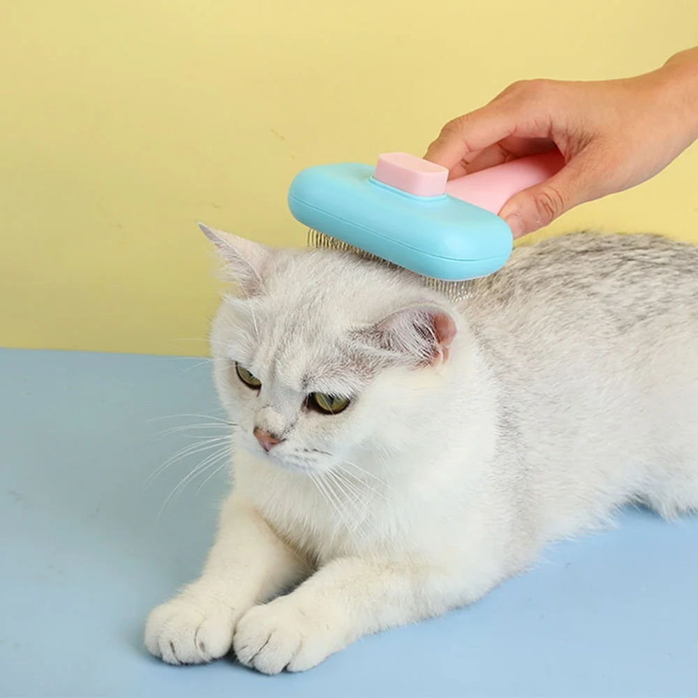 Dog Cat Brush Needle Pet Comb Hair Shedding Grooming Trimmer for Cats Puppy Loose Tangled One Click Hair Remover Cleaning Tools
Dog Cat Brush Needle Pet Comb Hair Shedding Grooming Trimmer for Cats Puppy Loose Tangled One Click Hair Remover Cleaning Tools