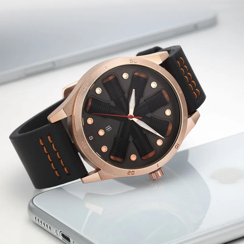 Часы наручные Sun Мужские кварцевые, брендовые модные деловые Смарт-часы с календарем, кожаным ремешком
Часы наручные Sun Мужские кварцевые, брендовые модные деловые Смарт-часы с календарем, кожаным ремешком