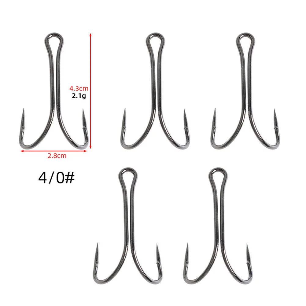 5pcs Saltwater Double Hooks Dual High Carbon Steel Black Fishing Hook 8#-4/0 Durable Carp Fishing Hook Fish Accessories Pesca
5pcs Saltwater Double Hooks Dual High Carbon Steel Black Fishing Hook 8#-4/0 Durable Carp Fishing Hook Fish Accessories Pesca