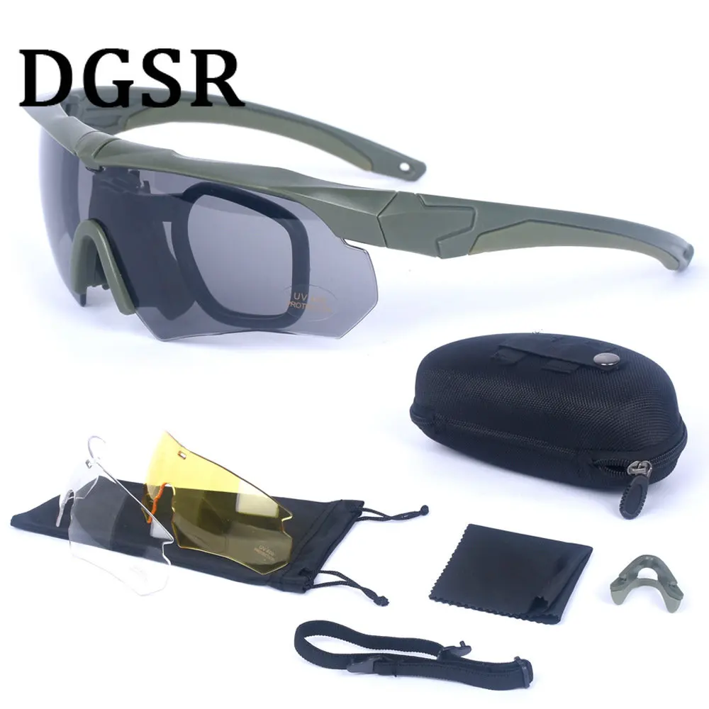 Polarized CS Tactical Glasses Outdoor Military Protective Goggles Anti-terrorist and Explosion-proof Shooting Training Glasses
Polarized CS Tactical Glasses Outdoor Military Protective Goggles Anti-terrorist and Explosion-proof Shooting Training Glasses
