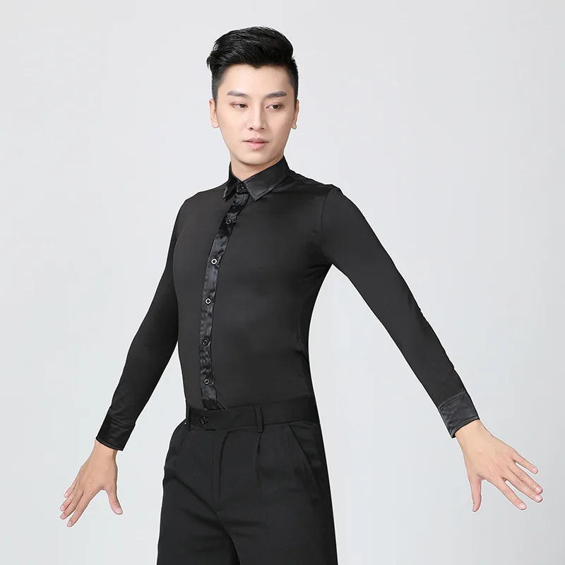 Мужские топы для латиноамериканских танцев с длинным рукавом для взрослых 2022 Латиноамериканская танцевальная одежда для выступлений рубашки
Мужские топы для латиноамериканских танцев с длинным рукавом для взрослых 2022 Латиноамериканская танцевальная одежда для выступлений рубашки