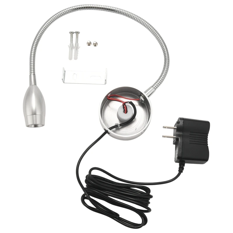 Dimmable Reading Lamp, Bed Lights With Plug Wired For Bedroom Bedside, Flexible Gooseneck Book Light, Wall Mounted Read Light, 2
Dimmable Reading Lamp, Bed Lights With Plug Wired For Bedroom Bedside, Flexible Gooseneck Book Light, Wall Mounted Read Light, 2