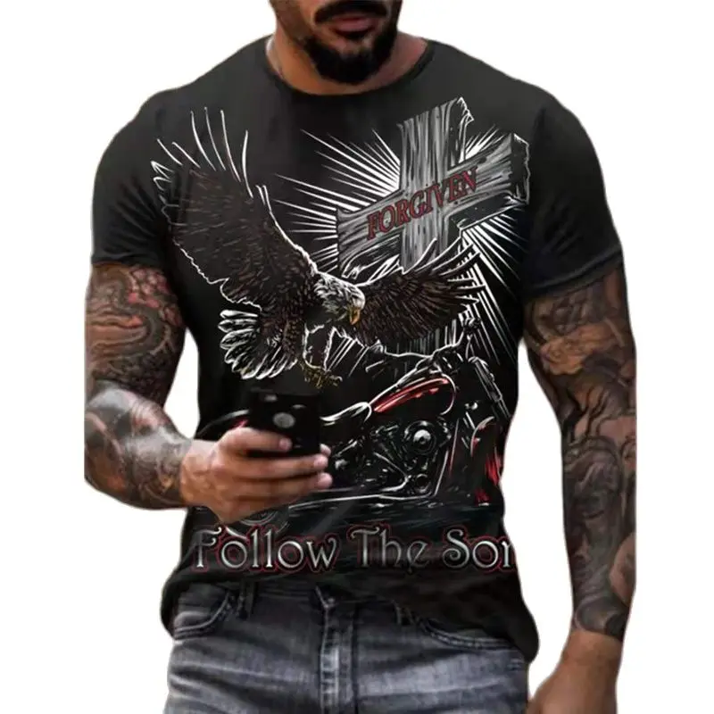 Футболка мужская оверсайз, винтажная тенниска в стиле хип-хоп, с 3D рисунком автомобиля, мотоцикла, уличная одежда, лето
Футболка мужская оверсайз, винтажная тенниска в стиле хип-хоп, с 3D рисунком автомобиля, мотоцикла, уличная одежда, лето