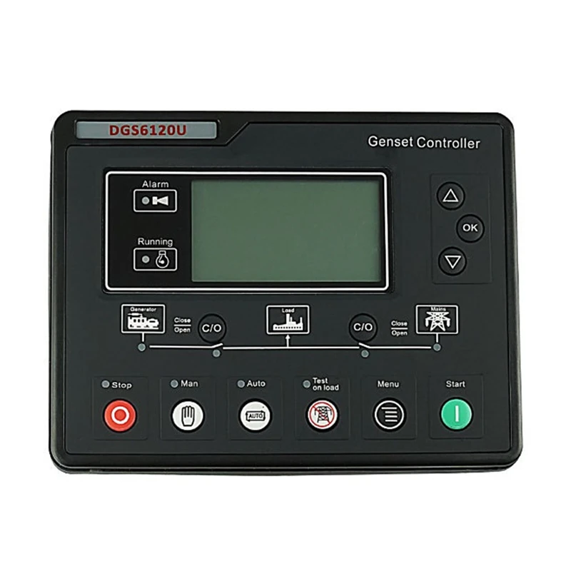 6120U Diesel Generator AMF Controller Box Replace HGM6120U ATS Dual Power Automatic Switching
6120U Diesel Generator AMF Controller Box Replace HGM6120U ATS Dual Power Automatic Switching