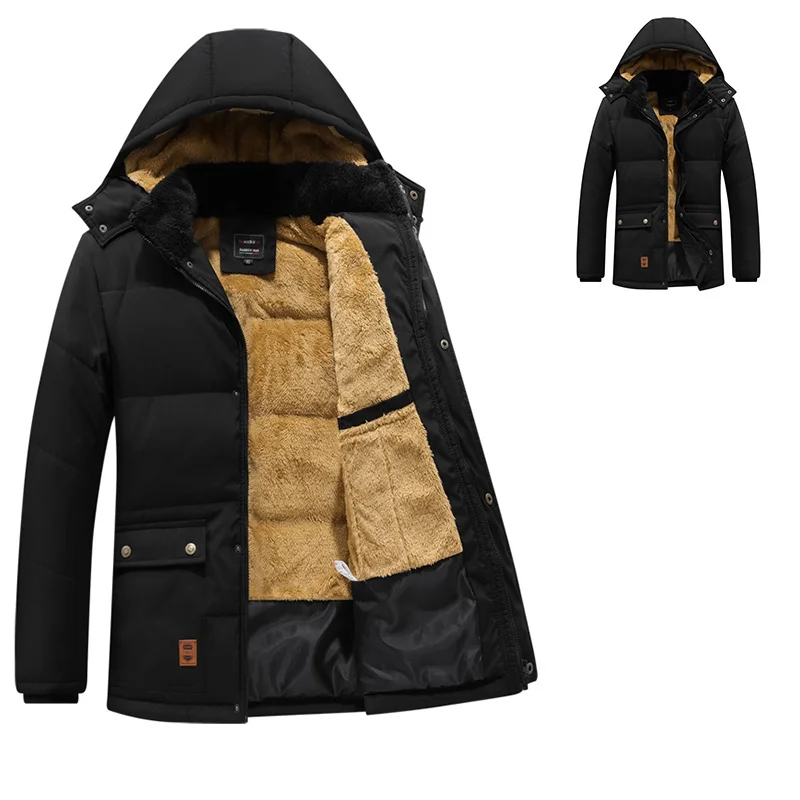 2023 Winter Windproof Men Coat Keep Warm Thicked Plush Men's Jacket New Fashion ded Outdoor Jacket Classic Casual Men Parkas
2023 Winter Windproof Men Coat Keep Warm Thicked Plush Men's Jacket New Fashion ded Outdoor Jacket Classic Casual Men Parkas