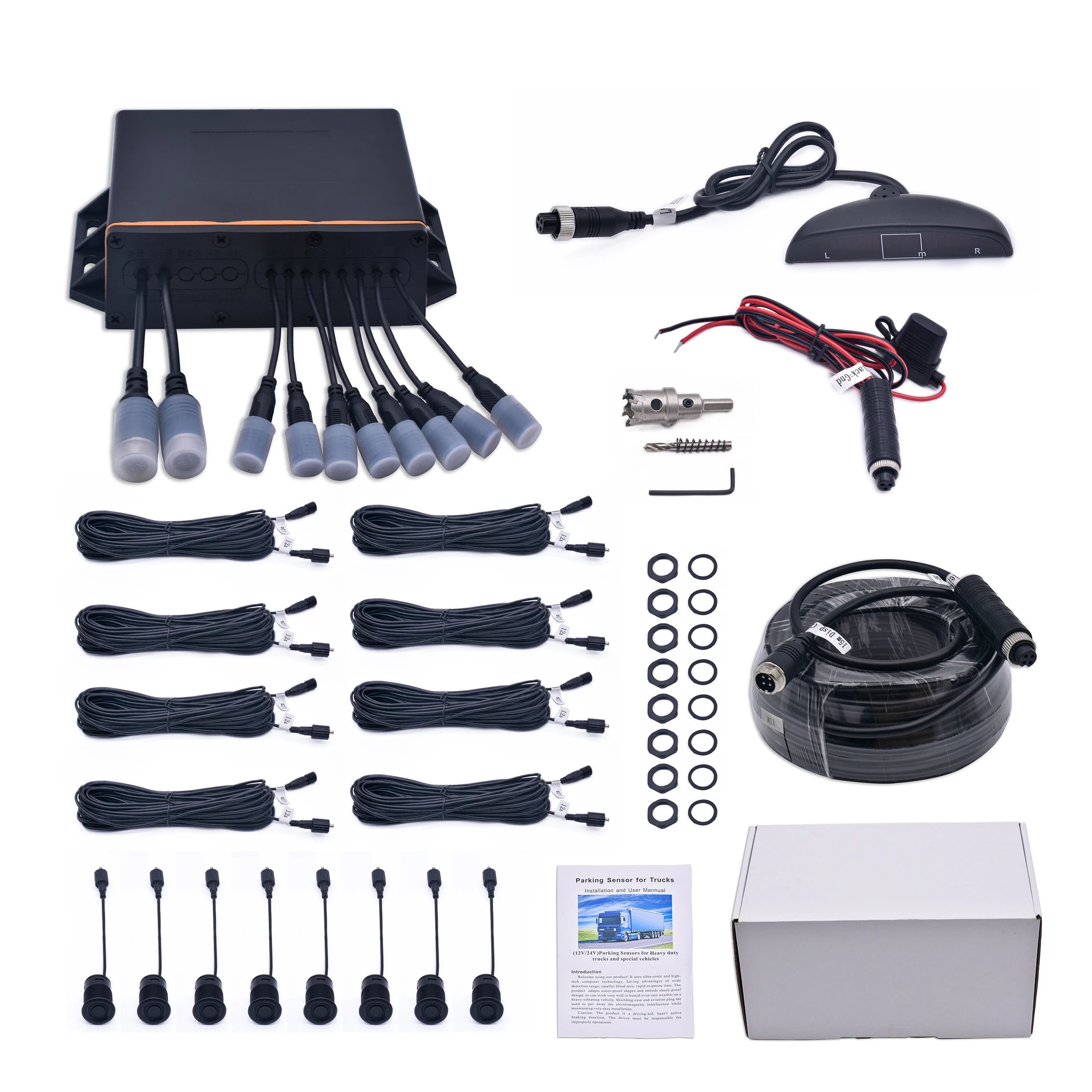 waterproof truck LED display parking sensor reversing radar for all market
waterproof truck LED display parking sensor reversing radar for all market