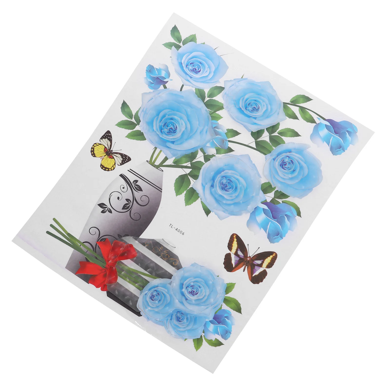 Wall Flower Sticker Decal Vase Floral Stickers Refrigerator 3D Window Removable Tile Door And Glass Flowers Decoration Cover
Wall Flower Sticker Decal Vase Floral Stickers Refrigerator 3D Window Removable Tile Door And Glass Flowers Decoration Cover